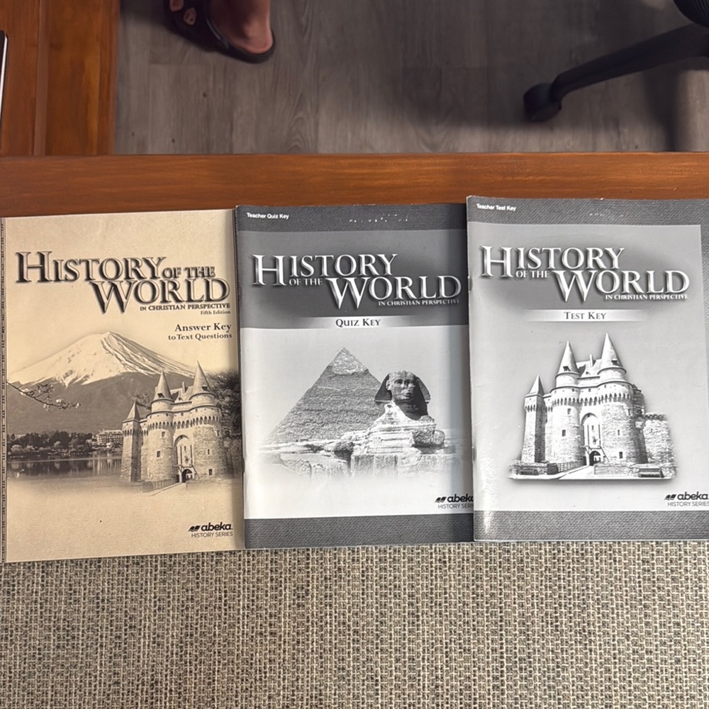 Abeka History of the World Book Set